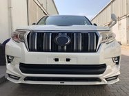 Toyota Land Cruiser Prado 150 2009-2023 гг. Накладки на передний и задний бампер TRD (2017-) фото 3