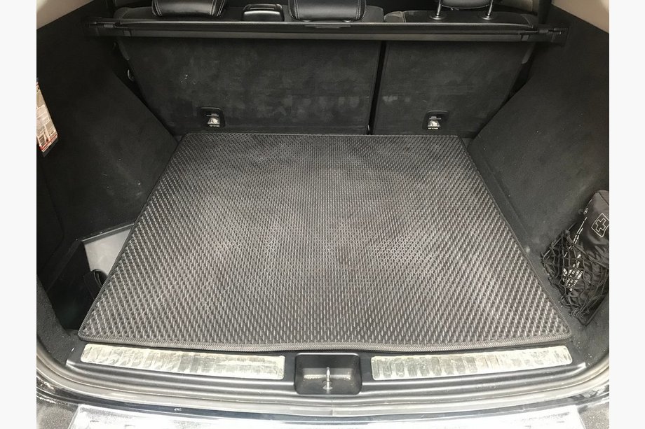 Mercedes GLE/ML class W166 2011-2018 гг. Коврик багажника (EVA, Черный) Image