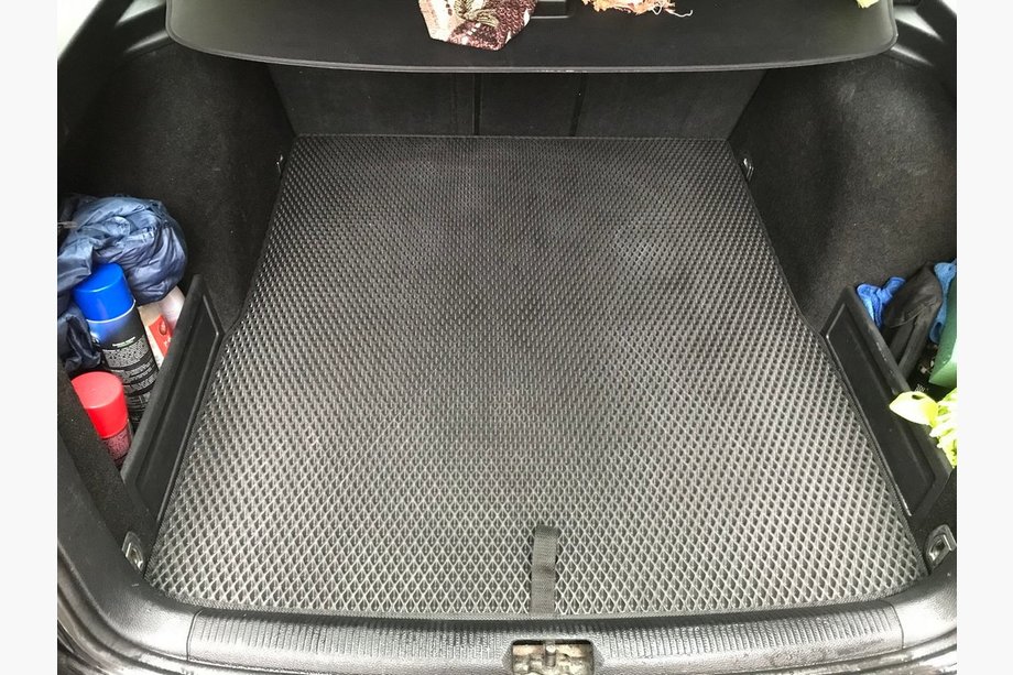 Volkswagen Passat B6 2006-2012 гг. Коврик багажника (EVA, черный) SW Фото 1