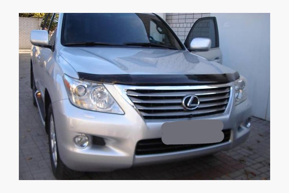 Lexus LX570/450d 2008-2022 гг. Дефлектор капота 2008-2015 (HIC) Image