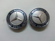 Mercedes GLE/ML class W166 2011-2018 гг. Колпачки на оригинальные диски 71 мм (синие, комплект 4 шт) фото 1