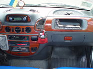 Mercedes Sprinter W901/902/903/904/905 1995–2006 гг. (cdi, 2000-2006) Накладки на торпедо (Vip-Hartman) Алюминий фото 1