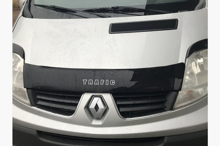 Renault Trafic 2001–2015 гг. Дефлектор капота короткий (VIP) Image