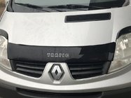 Renault Trafic 2001–2015 гг. Дефлектор капота короткий (VIP) фото 1