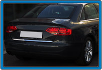 Audi A4 B8 2007-2015 гг. Накладка на багажник нержавейка (Sedan) фото 1