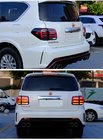 Nissan Patrol Y62 2010-2024 гг. Задние LED Фонари 2010-2021 (Черные-Секвенциальные) фото 2