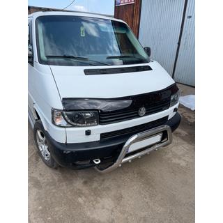 Дефлектор капота (прямые фары) (HIC) Volkswagen T4 Transporter 1990-2003 гг. фото 1