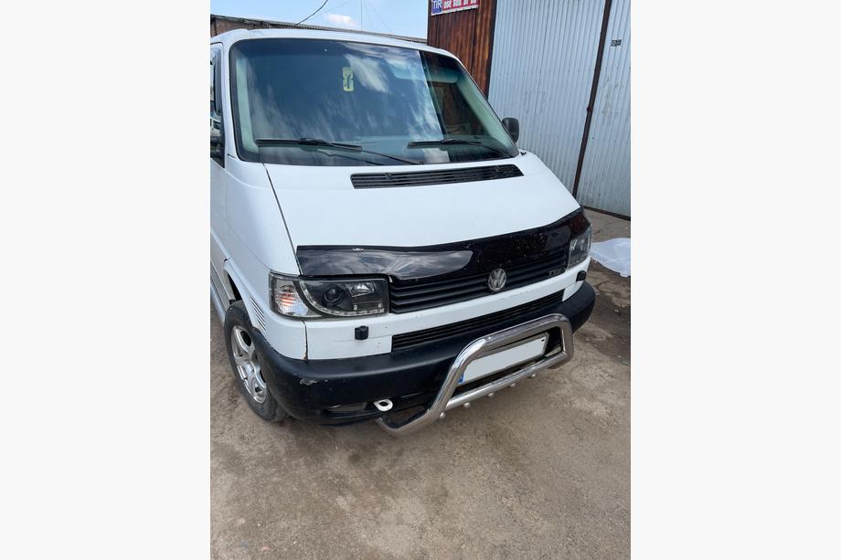 Volkswagen T4 Transporter 1990-2003 гг. Дефлектор капота (прямые фары) (HIC) Фото 1
