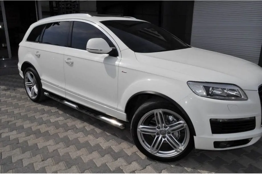 Audi Q5 2008-2017 гг. Боковые трубы (2 шт., Нержавейка) Фото 1