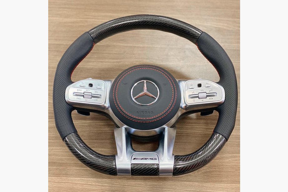 Mercedes G class W463 1990-2018 гг. Руль в сборе (Anatomic, Carbon) Image