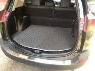 Toyota Rav 4 2013-2018 гг. Коврик багажника с нишей под запасное колесо (EVA, Черный) фото 1