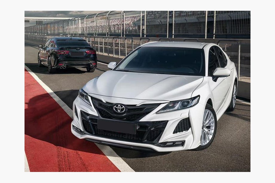 Toyota Camry 2017–2023 гг. Обвес Khan (Комплект) Image