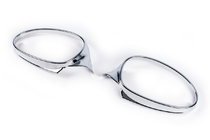 BMW 3 серия E90/E91 2005-2011 гг. Хромированные Накладки на Зеркала 2005-2008 (2 шт, ABS) фото 2