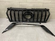 Toyota Land Cruiser Prado 150 2009-2023 гг. Решетка радиатора 2017↗ LED (Zeus Black, с черными ресницами) фото 2