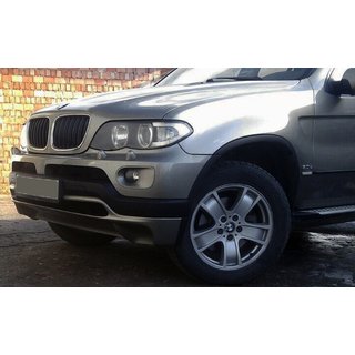Накладка на передний бампер (2003-2006, под покраску) BMW X5 E53 1999–2006 гг. фото 1