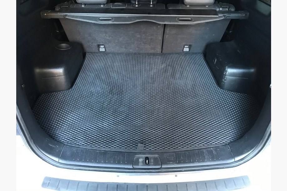 Chevrolet Captiva 2006-2019 гг. Коврик в багажник EVA (5-местный, черный) Image