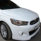 Citroen C-Elysee 2013-2022 гг. Накладка на передний бампер (под покраску) фото 1