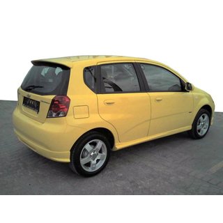 Боковые пороги (грунтованные под покраску) Chevrolet Aveo T200 2002-2008 гг. фото 1