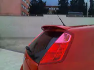 Fiat Punto Grande/EVO 2006-2018 гг. Спойлер Anatomik (2006-2010, под покраску) фото 1