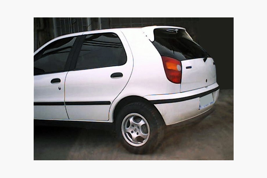 Fiat Palio 1996-2011 гг. Короткий спойлер (под покраску) Image