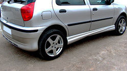 Fiat Palio 1996-2011 гг. Боковые пороги (грунтованные под покраску) фото 1
