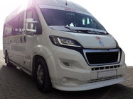Peugeot Boxer 2006-2025 гг. Передняя накладка 2014↗ (узкая, под покраску) фото 1