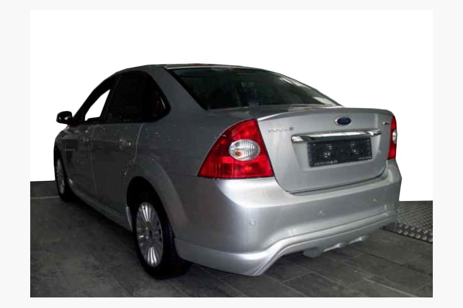 Ford Focus II 2005-2008 гг. Накладка на задний бампер Sedan (грунт под покраску) Image