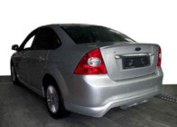 Ford Focus II 2005-2008 гг. Накладка на задний бампер Sedan (грунт под покраску) фото 1