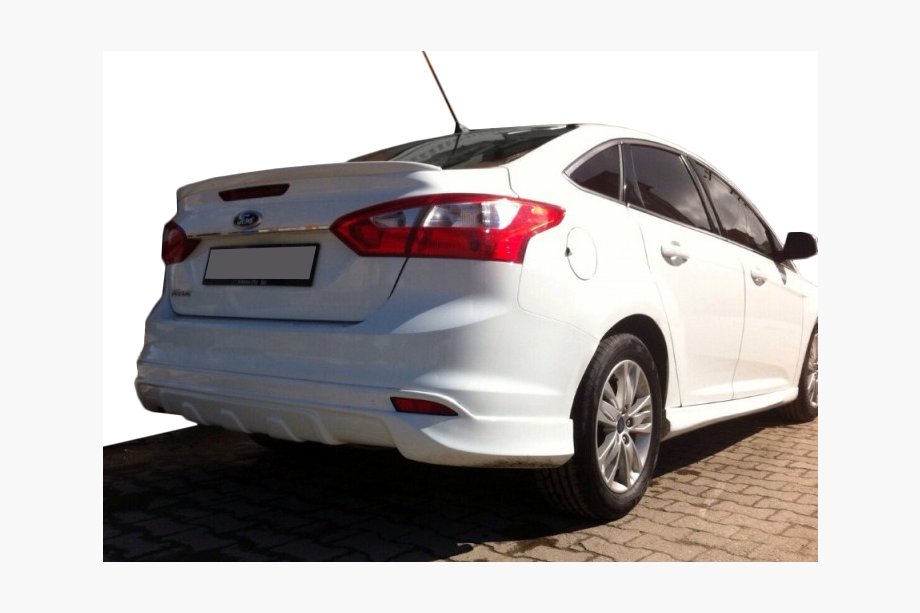 Ford Focus III 2011-2017 гг. Задний спойлер Sedan 2015-2017 (грунтованный под покраску) Image