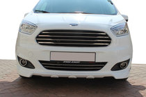 Ford Courier 2014-2023 гг. Передняя накладка (2014-2017, грунтованная) фото 1