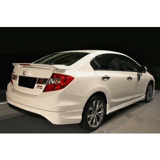Боковые пороги (грунтованные под покраску) Honda Civic Sedan IX 2011-2016 гг. фото 1