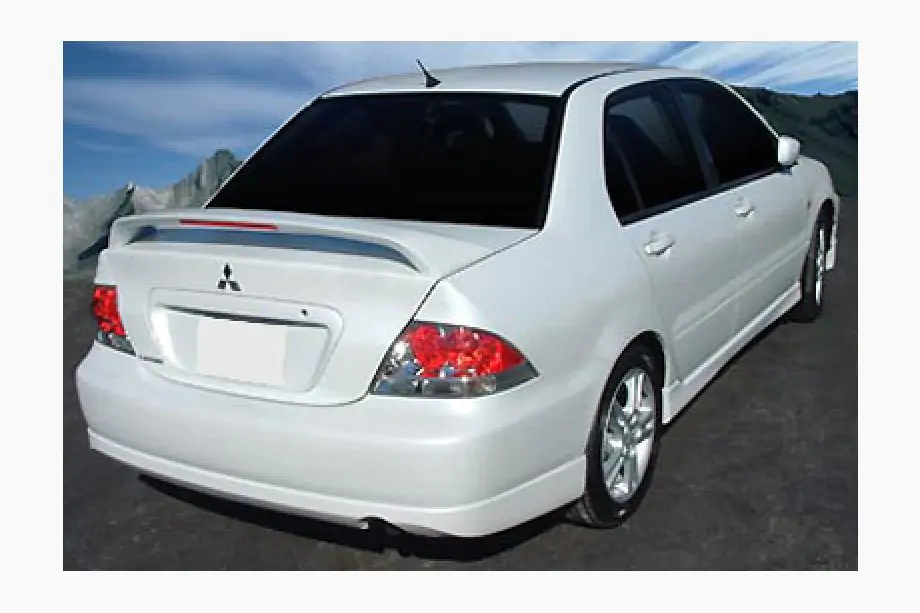 Mitsubishi Lancer 9 2004-2008 гг. Спойлер (под покраску) Image