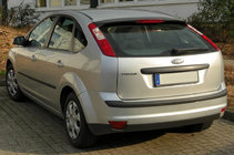 Ford Focus II 2005-2008 гг. Спойлер HB (грунтованный под покраску) фото 1