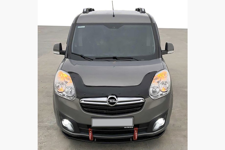Opel Combo 2002–2012 гг. Дефлектор капота (EuroCap) Image