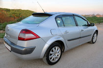 Renault Megane II 2004-2009 гг. Бленда Заднего Стекла Sedan (EuroCap, ABS) фото 5