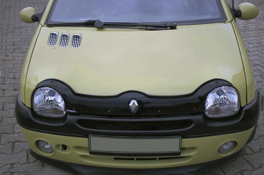 Renault Twingo 2007-2014 гг. Дефлектор капота (EuroCap) Image