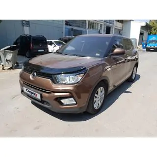 Дефлектор капота (EuroCap) SsangYong Tivoli 2015- гг. фото 1
