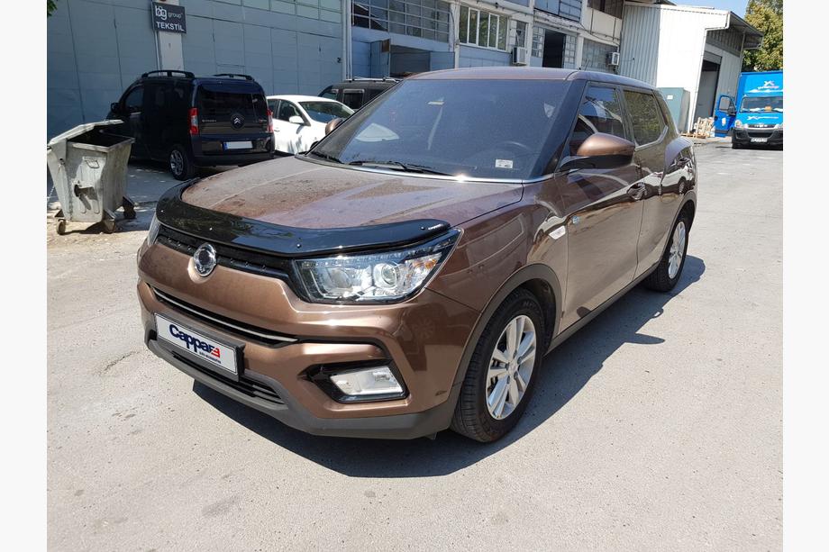 SsangYong Tivoli 2015- гг. Дефлектор капота (EuroCap) Image
