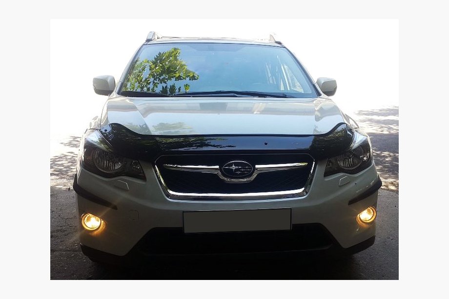 Subaru XV 2011-2017 гг. Дефлектор капота (EuroCap) Image