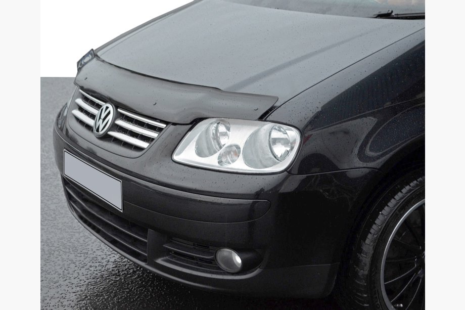 Volkswagen Caddy 2004-2010 гг. Дефлектор капота (EuroCap) Image