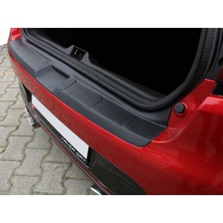 Накладка на задний бампер EuroCap (ABS) Renault Clio IV 2012-2019 гг. фото 1