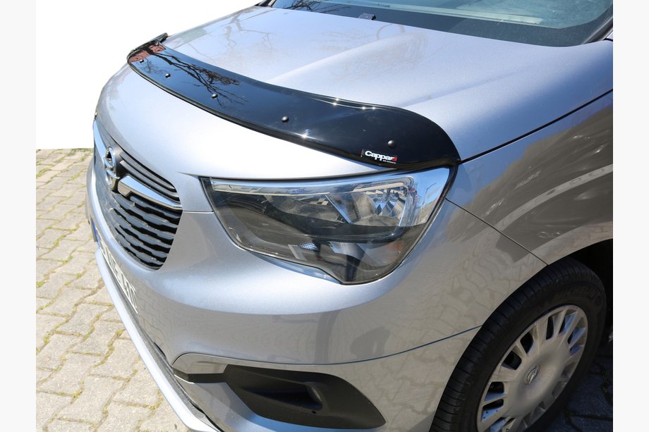 Opel Combo 2019- гг. Дефлектор капота (EuroCap) Image