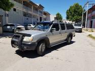 Nissan NP300 1999-2015 гг. Козырек на лобовое стекло (черный глянец, 5мм) фото 1