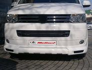 Volkswagen T5 2010-2015 гг. Накладка на передний бампер Sport 2 (грунт под покраску) фото 1