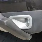 Renault Duster 2008–2017 гг. Накладки на противотуманные фары 2008-2013 (2 шт, ABS) фото 1