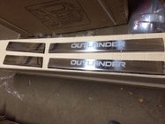 Mitsubishi Outlander 2006-2012 гг. РАСПРОДАЖА !!! Накладки на дверные пороги (4 шт, нержавейка) фото 1