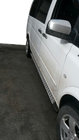 Mercedes Vito W639 2004-2014 гг. Боковые Подножки DOT-Line (2 шт., Алюминий) фото 1