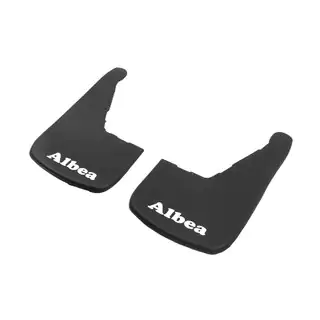 Оригинальные брызговики Premium Albea (2 шт) Fiat Albea 2002-2012 гг. фото 1