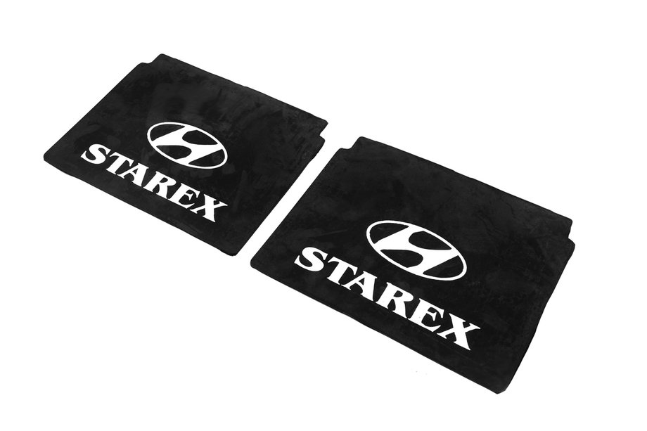 Hyundai H200, H1, Starex 1998-2007 гг. Задние брызговики Premium (2 шт) Image
