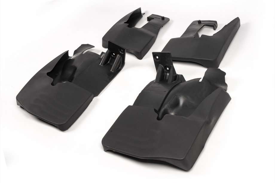 Mercedes Sprinter W906 2006–2018 гг. Брызговики Premium Begel Задние (для одинарного колеса) Image